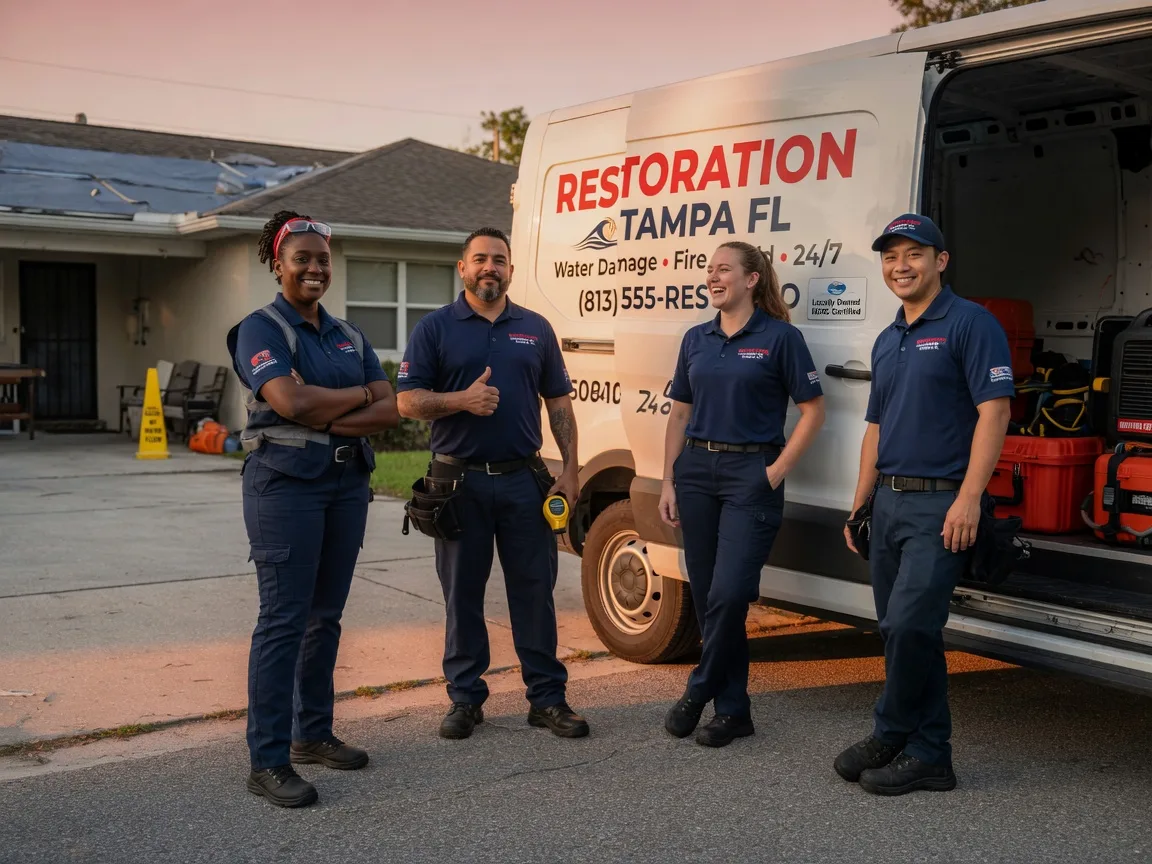 Water Damage Restoration company in Thompson, OH
